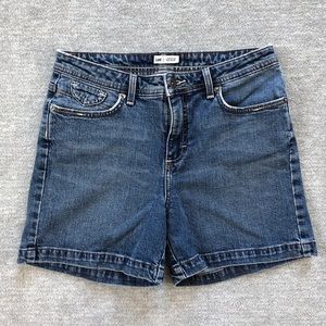 Lee Slightly Distressed Denim Shorts